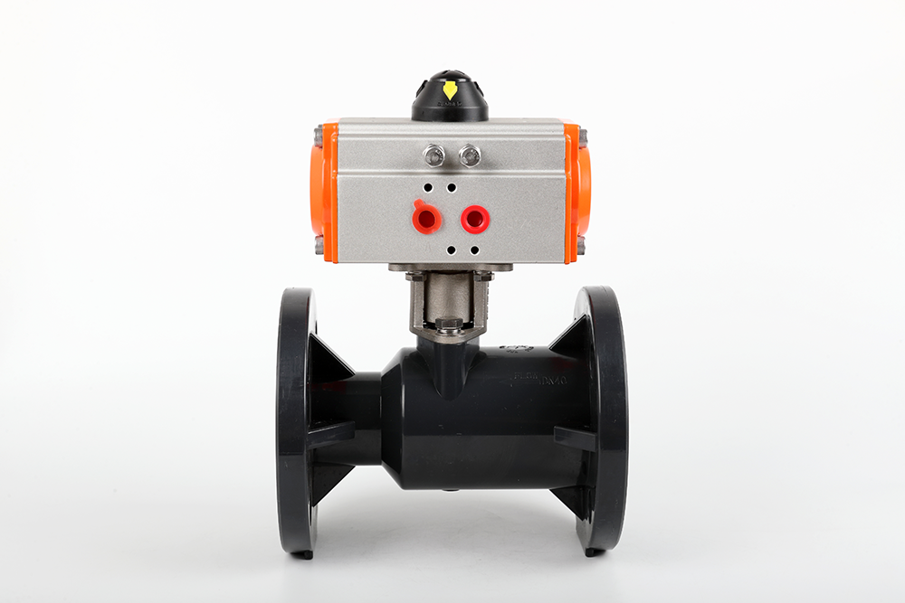 武陟气动法兰一体球阀